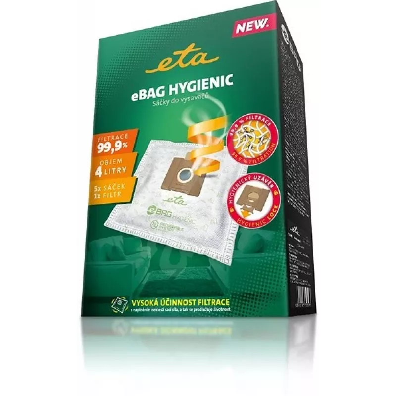 ETA | Dulkių siurblio maišeliai Hygienic | ETA960068010