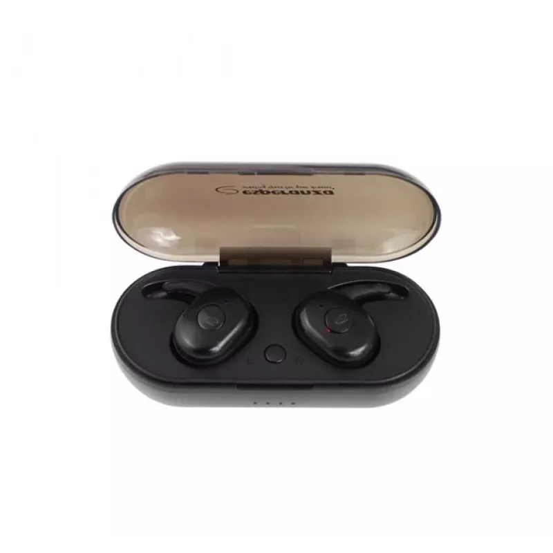 Esperanza TWS CARDERA ausinės belaidės į ausis įdedamos skambučiams / muzikai Bluetooth juodos