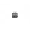 USB belaidis tinklo adapteris LANBERG NC-0300-WI, 2x vidinės antenos 2 dBi, USB 2.0, iki 2400 Mbit/s, juoda