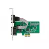 DeLOCK 89555 PCIe nuosekliojo prievado adapterio kortelė - 2 x RS-232
