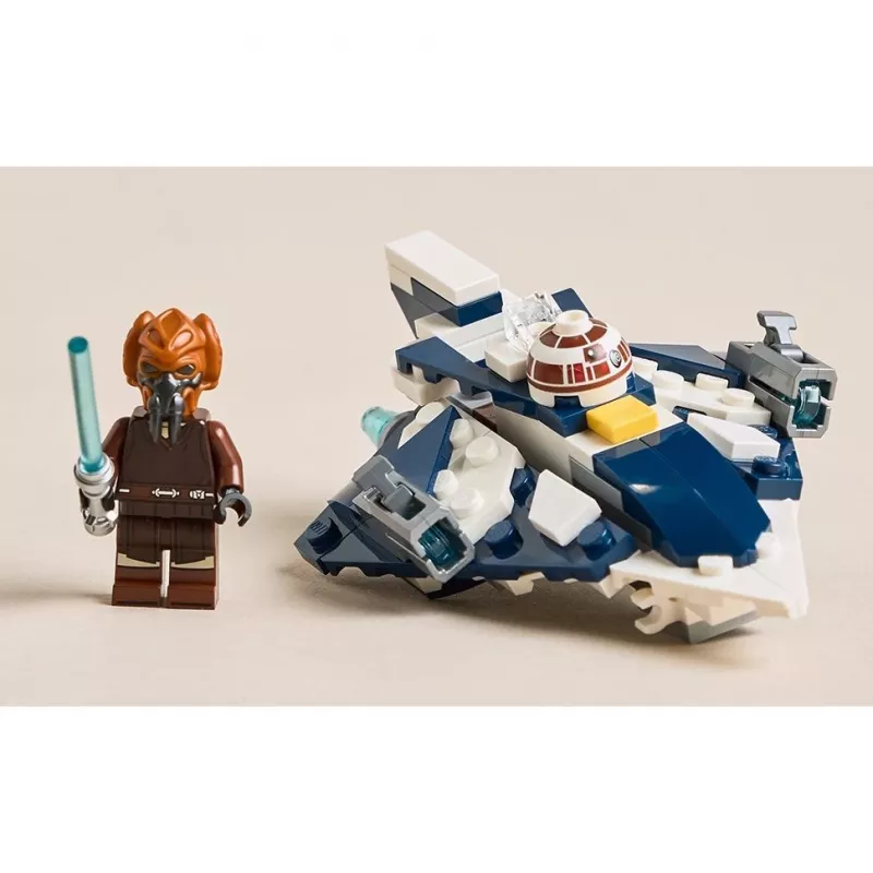 LEGO Microfighter Star Wars Plo Koon'o Jedi naikintuvas 75400 — 89 dalys, 1 minifigūrėlė, amžius 6+