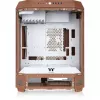 PC korpusas Thermaltake The Tower 600 Midi Tower Mocha — ATX/Micro-ATX/Mini-ITX, grūdintas stiklas, 1x3,5 colio + 2x2,5 colio, 4x USB 3.2