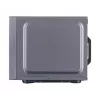 Mikrobangų krosnelė Sharp YC-MS252AE-S, pastatoma, 900 W, 25 L, 11 galios lygių, liečiamasis valdymas, sidabrinė