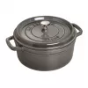Staub 40509-312-0 puodas 5,25 l apvalus grafito spalvos, pilkas