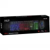 Cian Technology GmbH Cian INCA RAINBOW EFFECT MECHANICAL FEEL GAMING klaviatūra & pelė SET