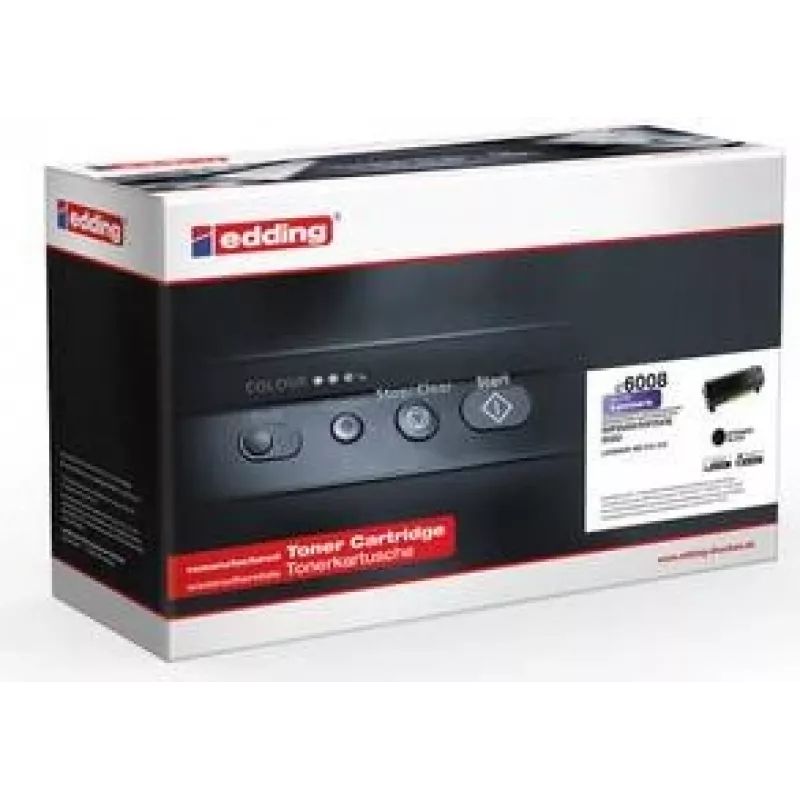 EDDING Toner Juoda EDD-6006 Lexmark 50F2H00 - Suderinama - toner unit