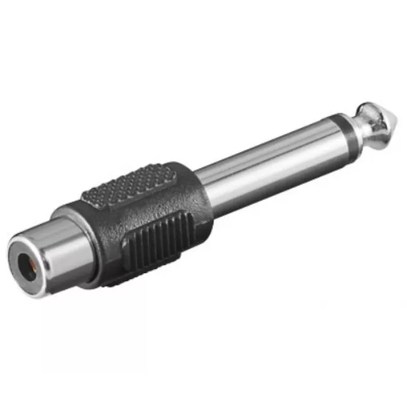 „Microconnect AUDANG“ laido jungčių adapteris 6,3 mm RCA juodas