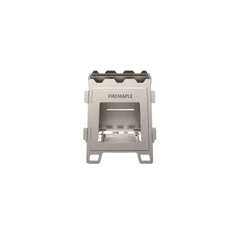 Kaitlentė Kuchenka fortress titanium wood stove FIRE-MAPLE, 4 zonos, lietiminis valdymas