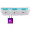 „Viskas viename“ skysčio procesoriaus aušintuvas „lian li HydroShift II LCD-S“ 360 mm su RGB ir LCD ekranu