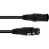 DMX kabelis 3 m EUROLITE XLR 3 kontaktų apšvietimo valdymui
