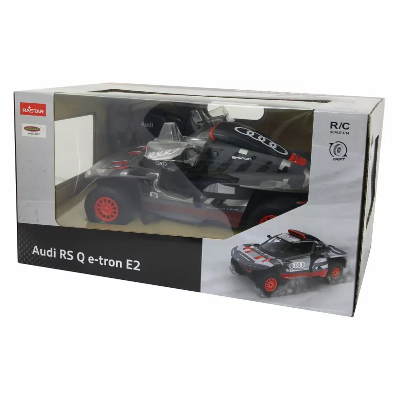 Elektrinis sportinis automobilis Jamara AUDI RS Q e-tron E2 masteliu 1:14 870 g