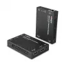 „Lindy“ HDMI ir IR plėstuvas per IP, 1920 x 1080 pikselių, AV siųstuvas ir imtuvas, 150 m, laidinis, juodas, HDCP