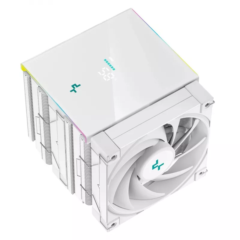 DeepCool AK620 Digital WH procesoriaus oro aušintuvas 12 cm baltas 1 vnt.