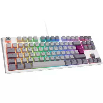 Ducky One 3 TKL Mist Pilka klaviatūra, skirta žaidimams, USB, vokiška