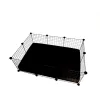 C&C Modulinis narvas 3x2 110x75 cm jūrų kiaulytėms, ežiams, juodas