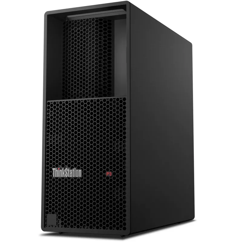 Lenovo ThinkStation P3 Tower Gen 2 Intel Core Ultra 5 245K 32 GB DDR5-SDRAM 512 GB SSD Windows 11 Pro darbo stotis juoda