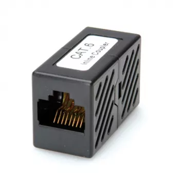 RJ-45 modulinė jungtis ROLINE Cat.6 neekranuota, juoda