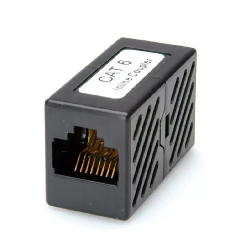 RJ-45 modulinė jungtis ROLINE Cat.6 neekranuota, juoda
