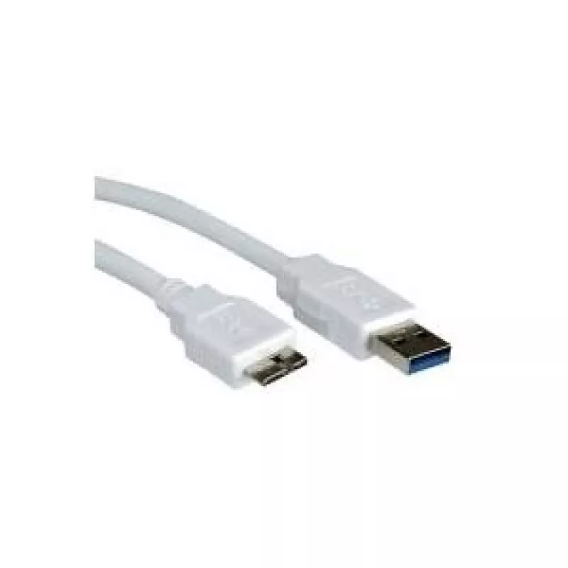 VALUE - USB laidas - 9 kontaktų USB Type A (V) - 10 kontaktų Micro-USB Type B (V) - 15 cm (USB 3.0) - Balta (11.99.8876)