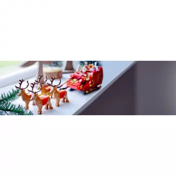 LEGO Seasonal Kalėdų Senelio rogių rinkinys 40499