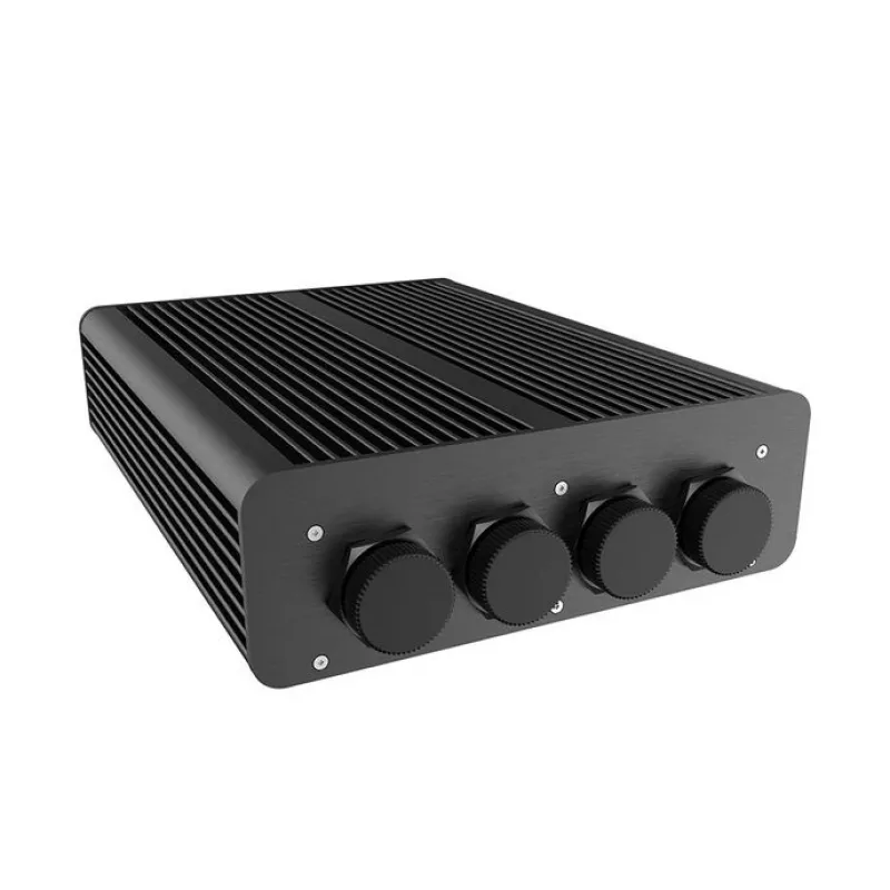 Akasa Pascal TX Plus Thin-mini-ITX korpusas Intel, IP65 apsauga, be ventiliatoriaus - juodas