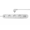 Išmanusis skirstytuvas Denver SHP-300U 3 AC lizdai Type E 4 Baltas