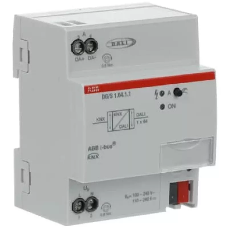 Tinklų sietuvas / valdiklis ABB 2CDG110198R0011, IP20, 264 V įėjimas, 70×63,5×90 mm, pilkas