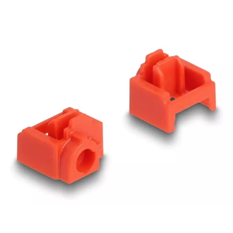 Prievado blokatorius DeLOCK 20928 RJ-45 Raudonas Plastikinis 11 vnt.