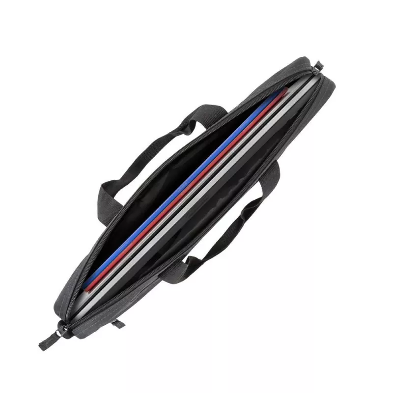 Portfelis Rivacase 8038 su belaide pele 39,6 cm (15,6 colių) juodas