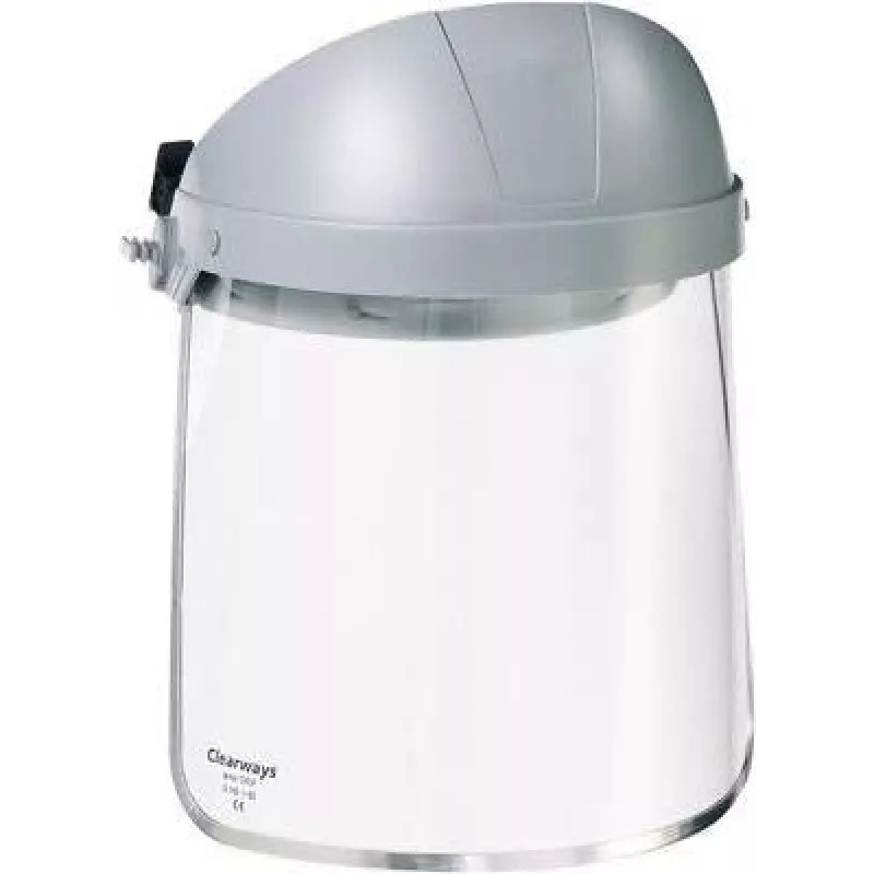 Honeywell 1002341 veido skydelis su reguliuojamu galvos dirželiu, viso veido apsauga