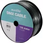 DMX laidas EUROLITE 2x0,22mm 100m — ekranuotas dviejų gyslų laidas apšvietimo valdymui