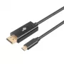 USB-C į DisplayPort laidas TB AKTBXVDUSBCDP2B 2 m — juodas