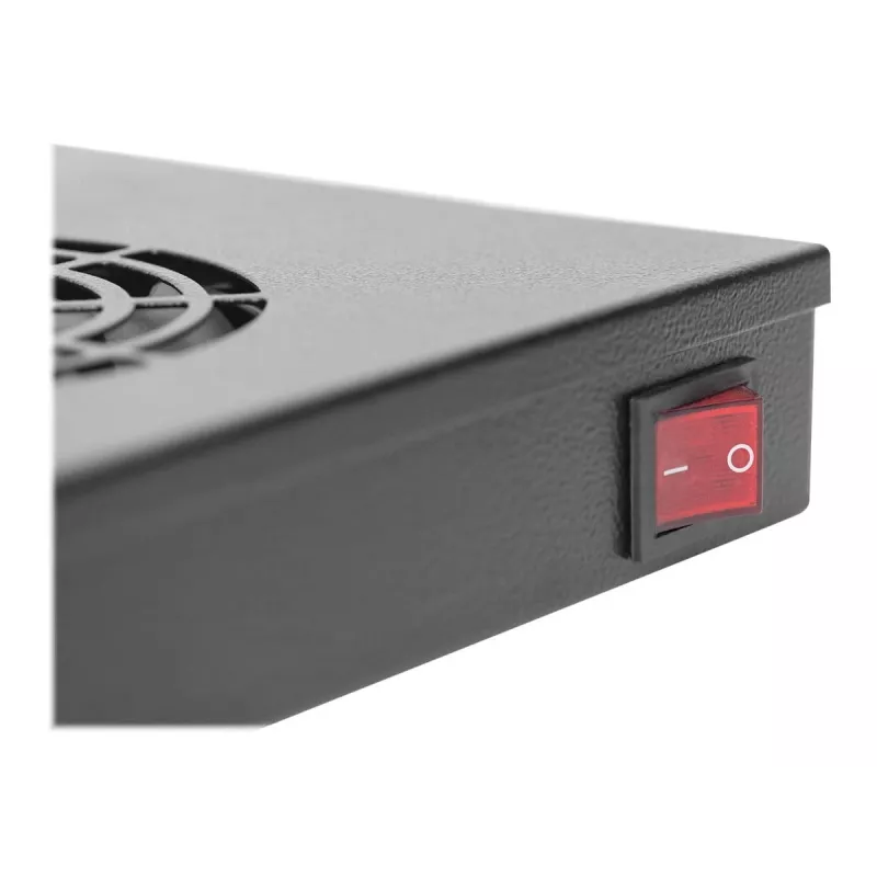 Vėdinamas tuščias skydelis Digitus DN-19 FAN-4-HO-SW