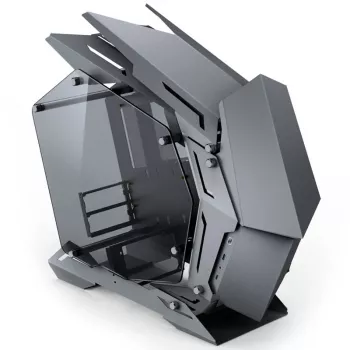 Jonsbo MOD3 Mini Micro-ATX bokšto vitrina, grūdintas stiklas - pilka - bokštas