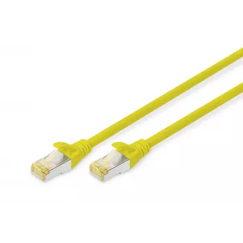 Tinklo kabelis Digitus CAT 6A S/FTP RJ-45 Cat6a 7 m Geltonas