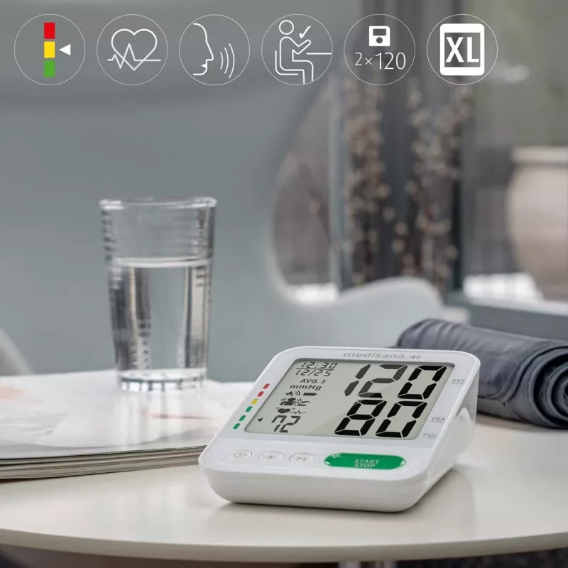 Medisana BU 586 žasto automatinis 2 naudotojams