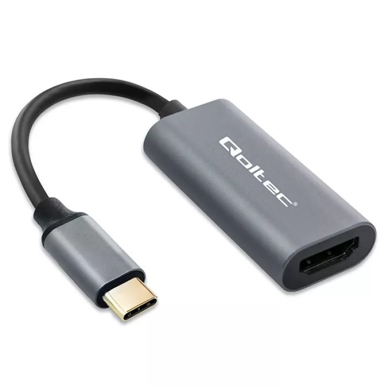 Adapter USB-C į HDMI 4K 60Hz 32AWG QOLTEC