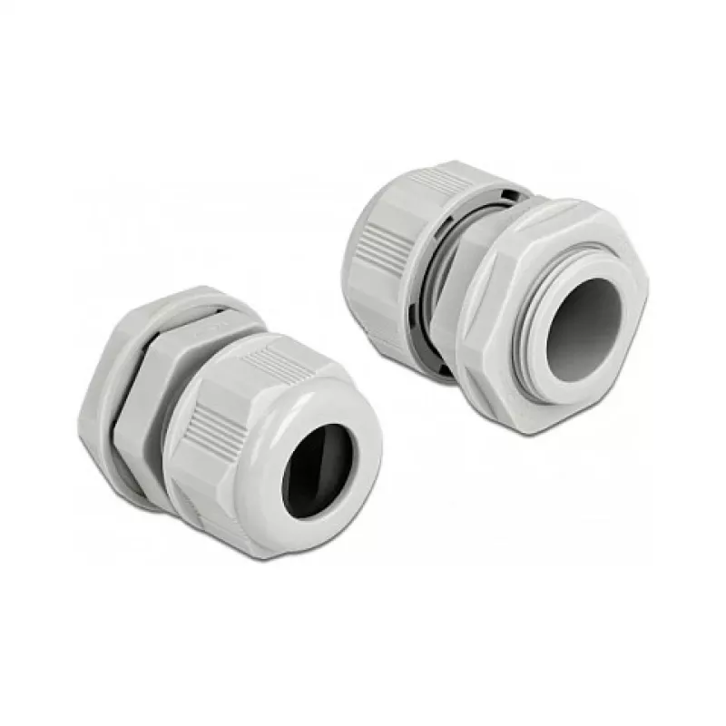 Kabelių sandariklis DeLOCK 60386 pilkas plastikinis 2 vnt.