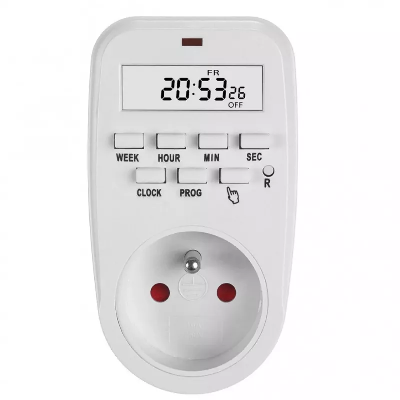 Skaitmeninis laikmačio jungiklis GreenBlue GB362 — programuojamas laikmatis elektros prietaisams, modelis GB362