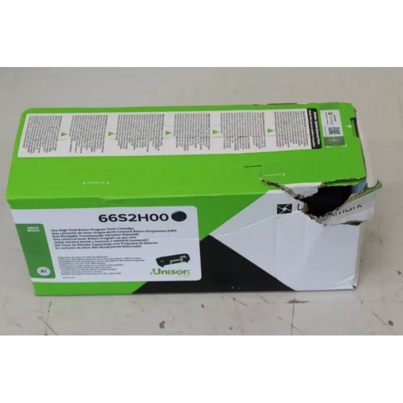 tonerio kasetė Lexmark Cartridge CollecReturn Program 66S2H00, juodas, 28 400 puslapių — pažeista pakuotė