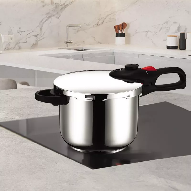 Puodas greitpuodis Maestro MR-2902, 6 l, sidabrinis