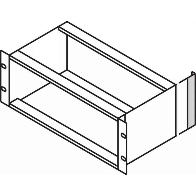 SCHROFF REAR ANGLE 4U (2PCS/KIT) - Rack-Accessory - 4 HE (24564299)