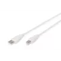 Assmann USB jungiamasis kabelis. tipas A - B M/M. 1,8 m. tinkamas USB 2.0. UL. smėlio spalvos (AK-300102-018-E)