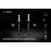 Termo pastos SAVIO TG-04 2g — aukštos kokybės procesoriaus/grafinio procesoriaus termo tepalas, tankis 2,81 g/cm³, pilka, 2 g