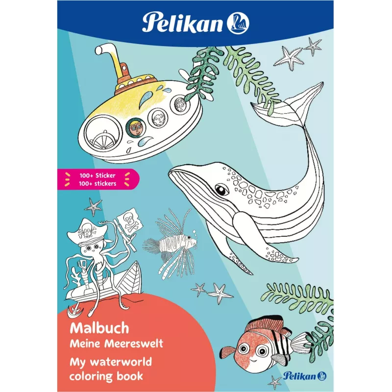 Pelikan 102018 Malvorlage &- buch Malbuch/Albumas (102018)