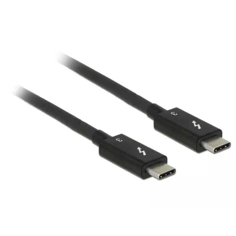 USB laidas DeLOCK 84844 USB 3.2 Gen 2 0,5 m USB C juoda
