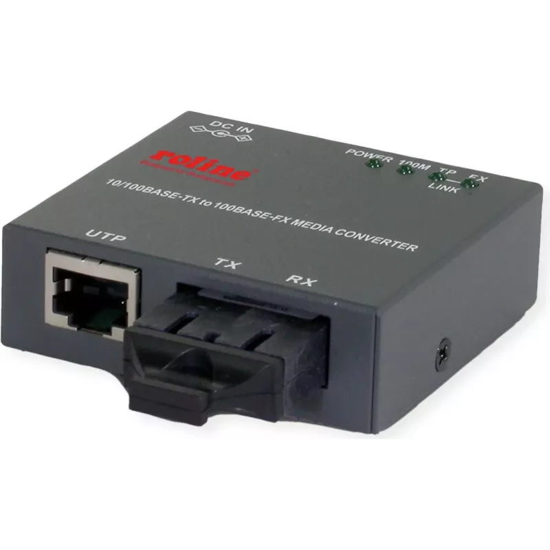 Tinklo medijos keitiklis ROLINE 21.13.1132 100 Mbit/s 100Base-TX 100Base-FX