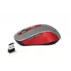Belaidė optinė pelė ESPERANZA EM131R 2,4 GHz, 1600 DPI, abiem rankoms tinkama, nano USB imtuvas, 6 mygtukai, pilka