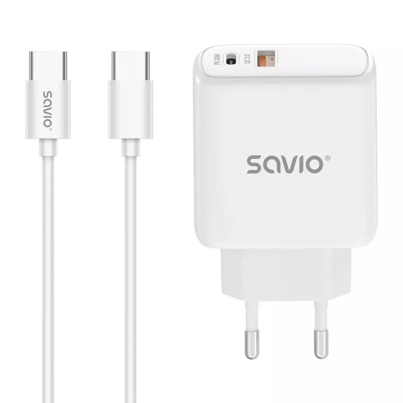 Sieninis įkroviklis 30W LA-10 SAVIO
