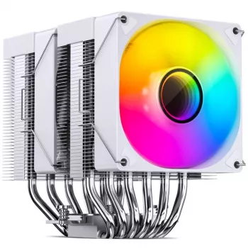 CPU aušintuvas Jonsbo CR-1400 DV2 White su 140mm ventiliatoriumi